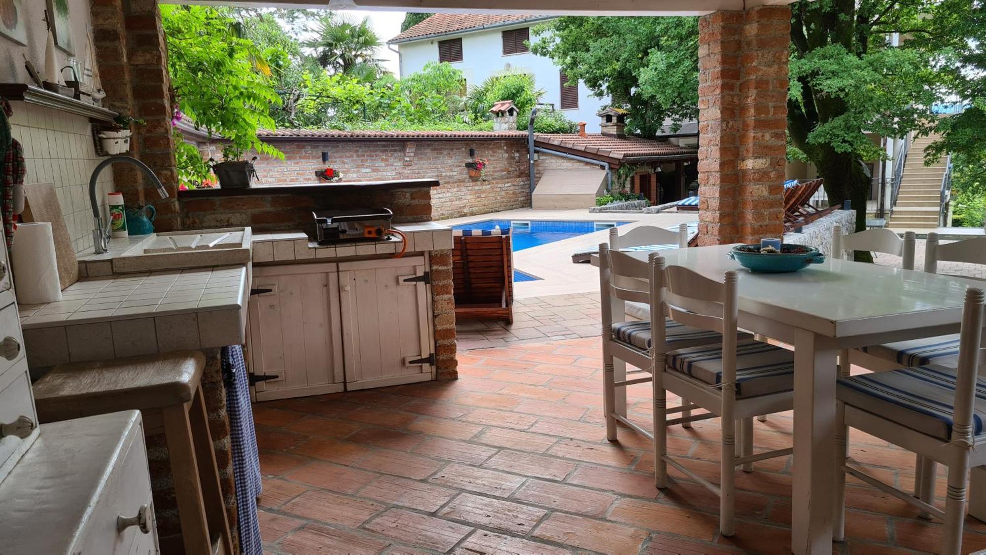 Villa Amalia Apartments Malinska Exterior foto