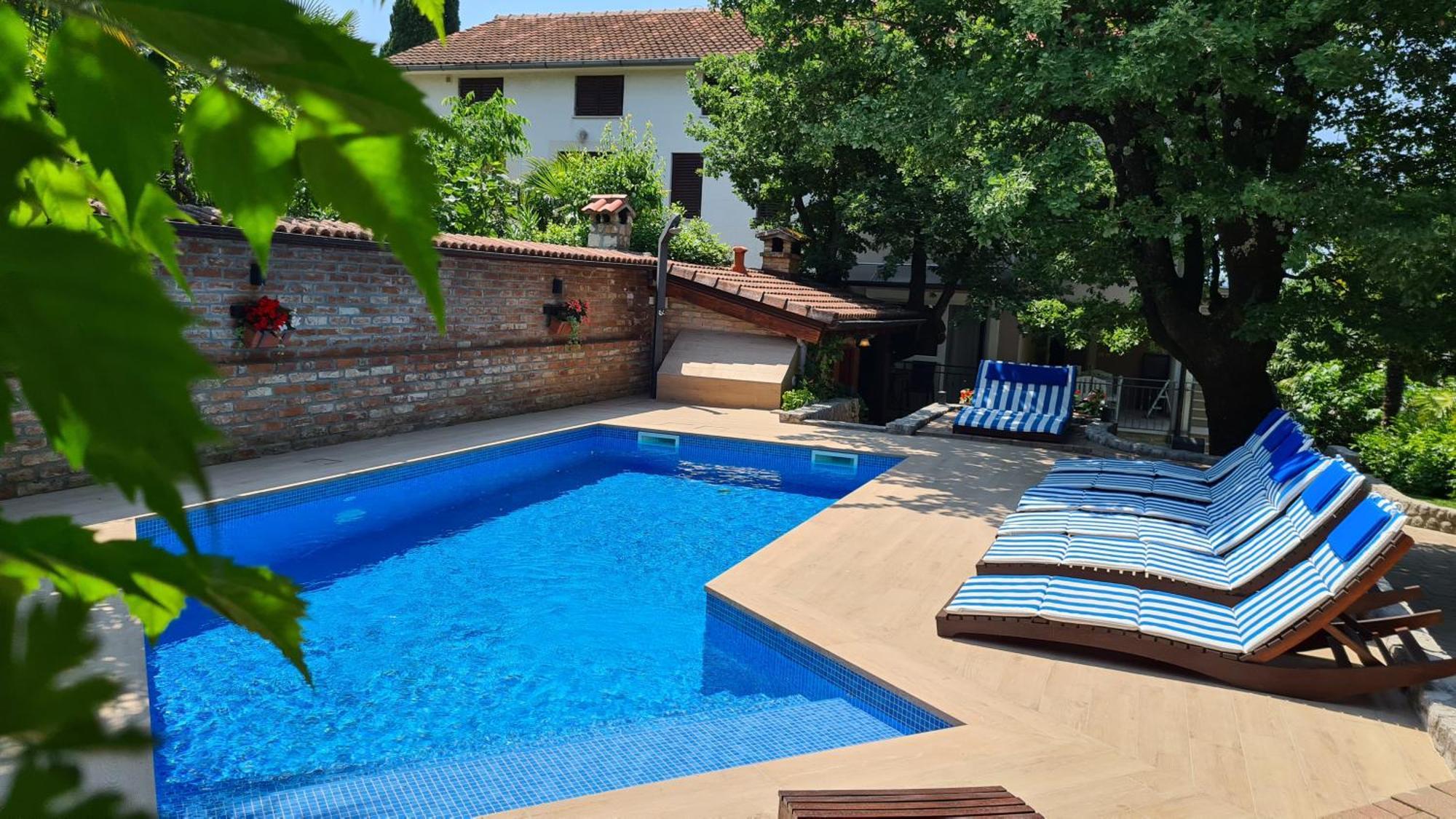 Villa Amalia Apartments Malinska Exterior foto